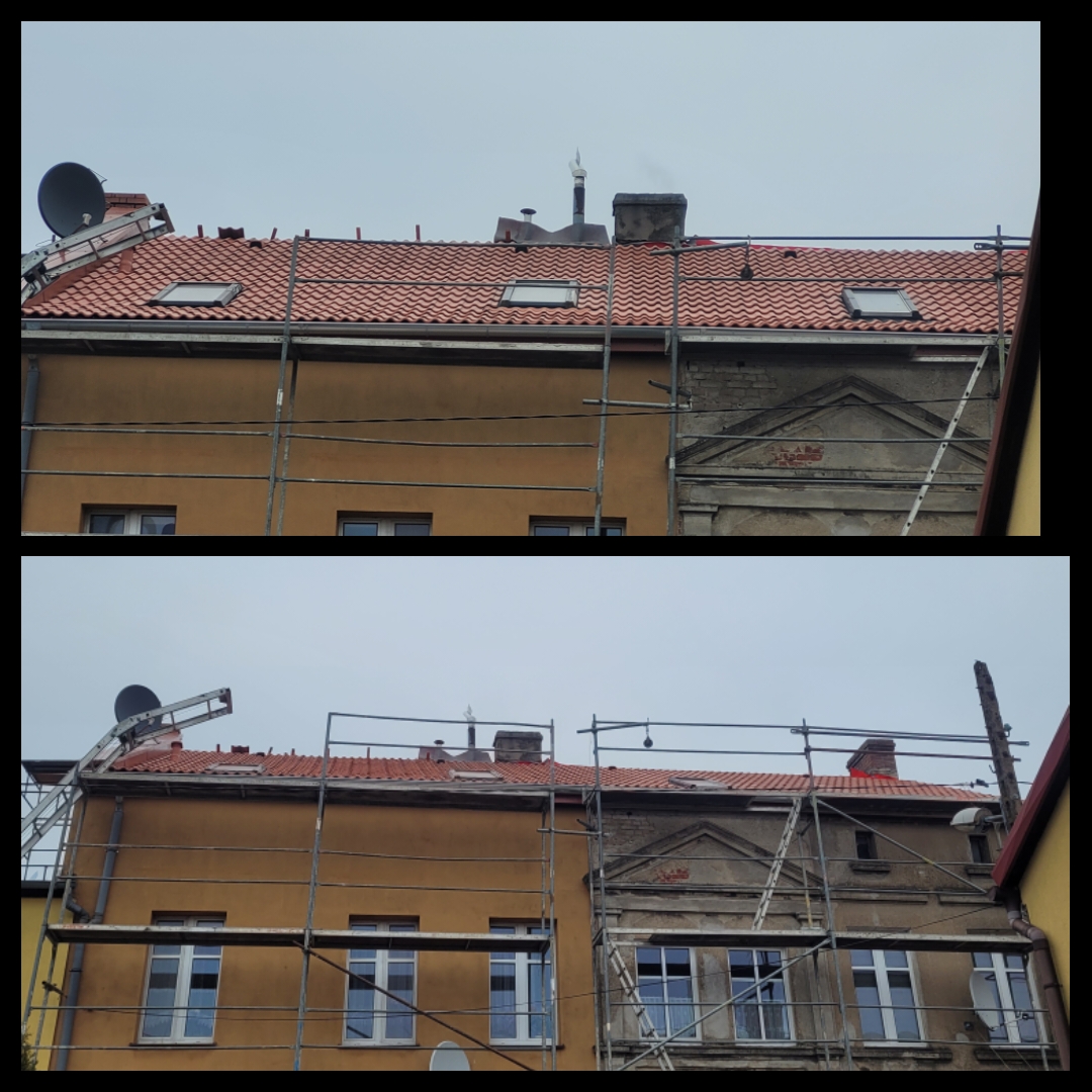 Wspólnota Mieszakowa Strumykowa 2-3 rozpoczęła remont dachu. 